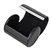 NUOLUX Men Classy Necktie Tie Box Case Organizer Formal Cylinder Style (Black)
