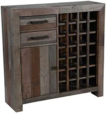 Omni Wine Cabinet - Rustic Farmhouse