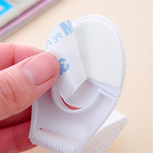 Compia 10Pcs Baby Adhesive Safety Lock For Cabinet Door Drawers Refrigerator