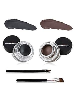 Miss Rose Long Lasting 24H Gel Eyeliner - Black & Brown