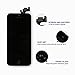 Screen Replacement for iPhone 5 [Black] - Giorefix LCD Touch Display Digitizer Include Home Button Full Pre-Assembly Kit with Repair Tools and Screen Protector