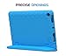 MoKo Case for Fire HD 10 Tablet (7th and 9th Generation, 2017 and 2019 Release) 10”, Kids Shock Proof Convertible Handle Light Weight Super Protective Stand Cover Case for Fire HD 10, Blue