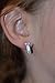 SmitCo LLC Little Girl Earrings, Silver Tone Rhodium Plated Set for Kids/Children, Hypoallergenic