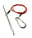 Fish Stringer for Spearfishing with Coated Stainless Steel Cable and Heavy Duty Carabiner (Float Fish Stringer)