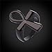 U7 Black Gun Plated Cross Ankh Ring, Size 10