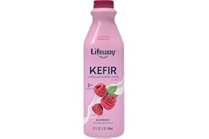 Lifeway Lowfat Kefir, Raspberry, 32 Ounce (Pack of 06)