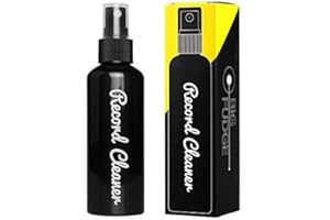 Big Fudge Vinyl Record Cleaning Fluid - 100ml (3.4oz) Refill Bottle for Big Fudge 4-in-1 Cleaning Kit | Large Bottle with Fin