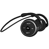 Dostyle Bluetooth Headphones, Wireless Stereo Headset Over-Ear Bluetooth V4.1 Earbuds for Sports Running Hands-Free Calling with Mic (Secure-Fit, Lightweight, Sweatproof)