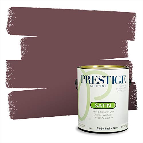 PRESTIGE Paints P400-N-1005-7AVP Paint and Primer In One, 1 gallon, Crabapple W…