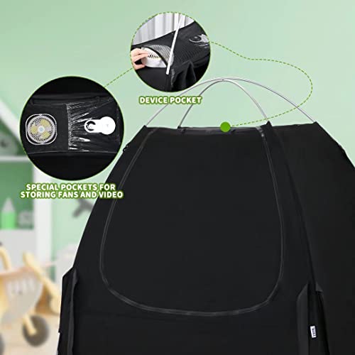 Voovc Crib Blackout Cover99 Blackout, Pack N Play Travel Crib Tent