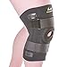 BraceAbility Bariatric Knee Brace for Large Legs - Plus Size Knee Brace with Side Stabilizers for Big Men or Women, Arthritis, Patellar Tendonitis, Obese Chondromalacia Pain, Instability (4XL)