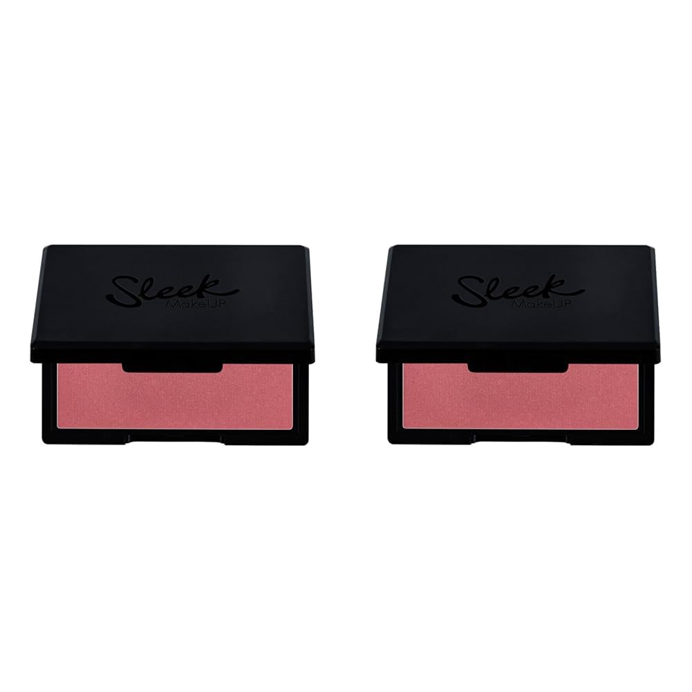 Sleek MakeUP Face Form Blush, Long Lasting Buildable Colour, Keep It 100, 5.7g (Pack of 2)