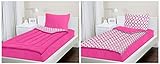Zipit Bedding Set, Pink Clovers - Twin