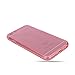 Shamo's iPhone 6s Case and iPhone 6 Case Crystal Clear Shock Absorption TPU Rubber Gel Transparent (Pink)