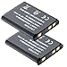 2x Masione 3.7V 1200mAh Replacement EN-EL10 Battery for Nikon CoolPix S200 S230 S3000 S4000 S5100 S570 S600 S700