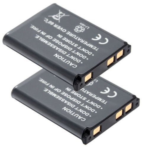 2x Masione 3.7V 1200mAh Replacement EN-EL10 Battery for Nikon CoolPix S200 S230 S3000 S4000 S5100 S570 S600 S700