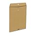 Earthwise by Ampad 19705 100% Recycled Paper Clasp Envelope, 9 x 12, Brown (Box of 110)
