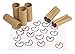 Colorations Recycled Craft Rolls, Cardboard, Sturdy, Set of 24, Tubes, DIY Crafts, Arts & Crafts, Project, Multi-Purpose, Open-Ended