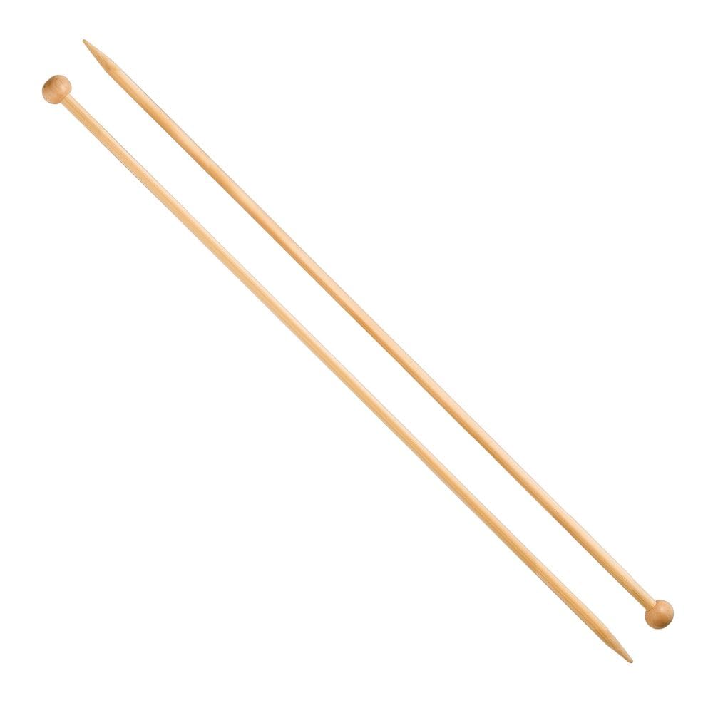 addiNature Bamboo Single Pointed Knitting Needles 35cm (14in) 5.00mm