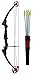 Genesis Original Compound Bow & Arrow Kit- Adjustable Riser, 15