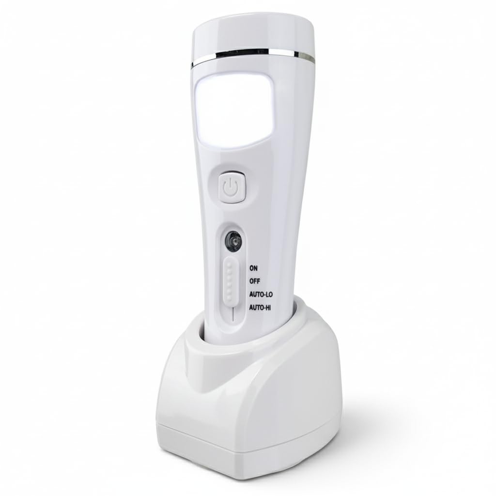 Xtralite NiteSafe Maxi Rechargeable Night Light - 4 Function LED Nightlight, Power Failure Light, Torch and Worklight