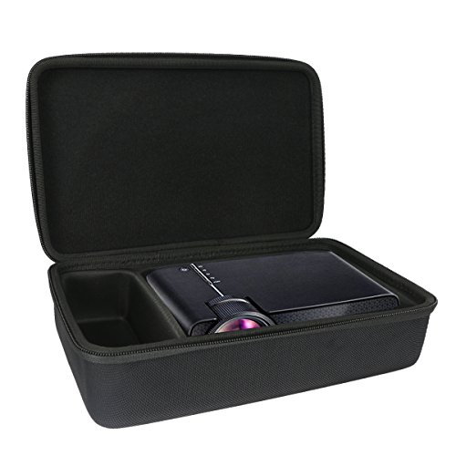 Khanka Hard Case for Ragu Z400 Mini Projector, Multimedia Home Theater Video Projector