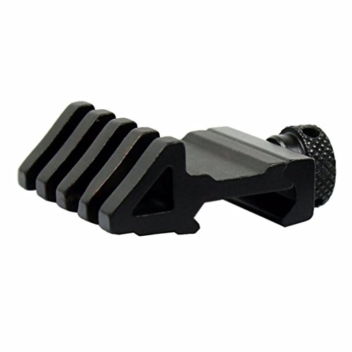 Iuhan 45 Degree Offset Rail Mount Quick Release Picatinny Weaver Style Universal Rail