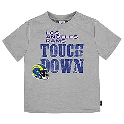 Gerber Unisex Baby NFL 3 Pack Short Sleeve Fan Tee