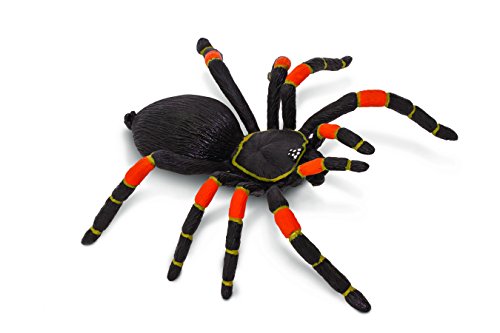 Safari Ltd Hidden Kingdom â€“ Orange-Kneed Tarantula â€“ Realistic Hand Painted Toy Figurine for Ages 3 and Up â€“ Large