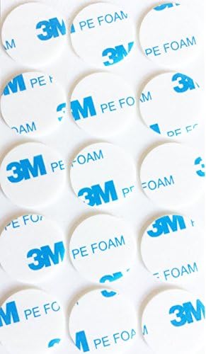 3M removable Sticky Replacement Adhesives for Universal Cell Phone Holder Ring Kickstand Grip for Phone Stand, Pack of 15 pcs 3M Adhesive Sticker Pads