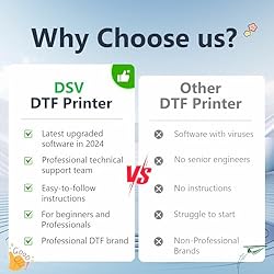 DSV DTF Printer A3 L1800 Transfer Printer Direct to