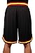 UNK NBA Men's Mesh Basketball Shorts Woven Active Basic, Black