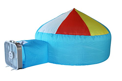 Air Fort  Build an Inflatable Fun Kid's AirFort inflates in Seconds. The Easy Play Tent for Kids of All Ages! Beach Ball Blue