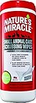 Nature's Miracle 30 Count Small Animal Cage Scrubbing Wipes