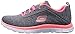 Skechers Sport Women's Next Generation Fashion Sneaker,Grey/Coral,9 M US