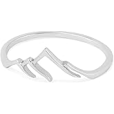 Boma Jewelry Sterling Silver Mountain Ring