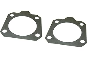 Inline Tube Compatible with 1964-72 GM Rear Axle Flange Gasket Behind Backing Plate, Pair