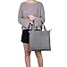 Tote Handbags,Tote Bag,Handbags for Women by Sunny Snowy Vintage Pure Luxury Totes (1.smoky-gray)