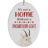 White Mountain Goat Christmas Ornament 2024 - Its