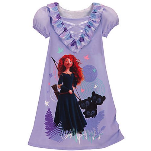 Disney Merida Brave Nightshirt Nightgown Pajama for Girls