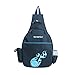 Bronze Times(TM Tennis Racquet Backpack-Deep Blue