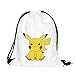 OLSS-Original Shoulder Bag Pumping Rope Backpack Pokemon Go! Pattern Printed Bundle Mouth Single Pocket Shoulder Bag (Yellow)