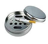 Smokeless Ashtray Cigarettes Outdoor Indoor - Use It as a Modern Decorations Tray in The Home Table with Lid