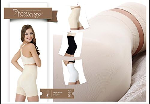 FORMeasy Women`s Seamless Shapewear Hi-Waist Thigh Slimmer Tummy Control Panties