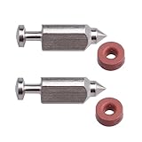 Panari (Pack of 2 Carburetor Float Valve Needle Seat Kit for Briggs and Stratton 398188 281144