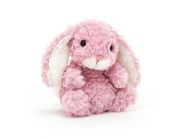 Jellycat Peluche Yummy Bunny Tulip Pink - l : 9 cm x H: 13 cm