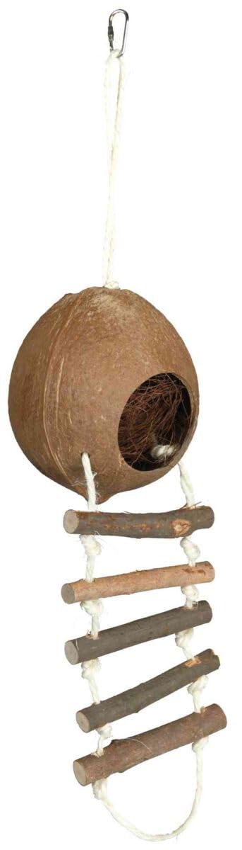 Trixie Coconut House for Hamsters, 56 x 13 cm, Single