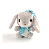 Cute Soft Pote USA Loppy Zukin Gray Rabbit Plush