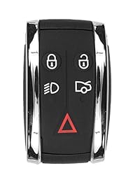 Reemplazo Keyless Fob remoto clave Shell caso para Jaguar X S Type XF XK XKR 5B kr55wk49244