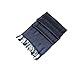 Sakkas Large Soft Silky Pashmina Shawl Wrap Scarf Stole in Solid Colors - Navy Blue